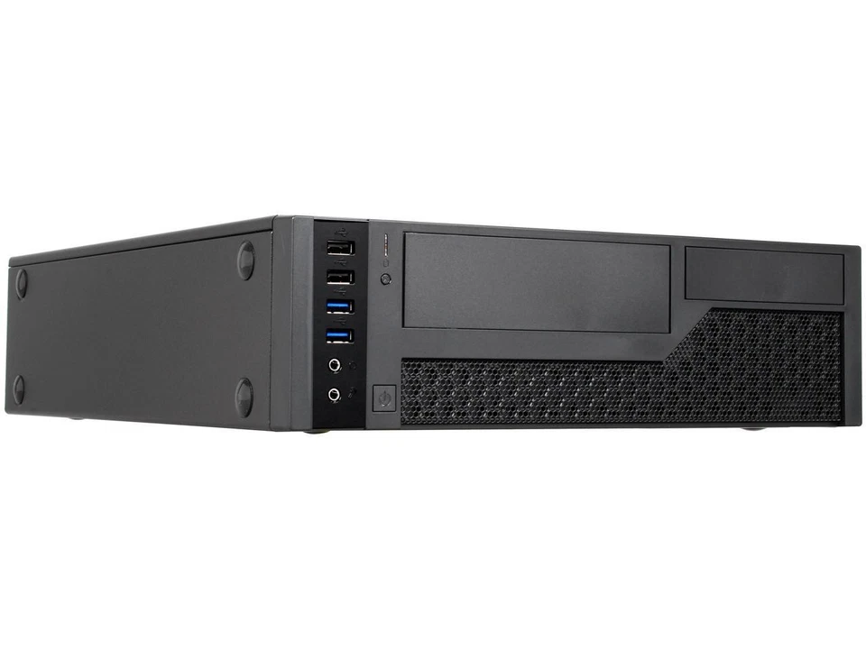 IN WIN CE685.FH300TB3 Black Steel Micro ATX Mini Tower Computer Case comes with - Image 1 of 4