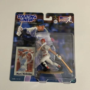 ST Louis Cardinals Mark McGuire MLB 2000 Starting Lineup Action Figure, Card - Picture 1 of 2