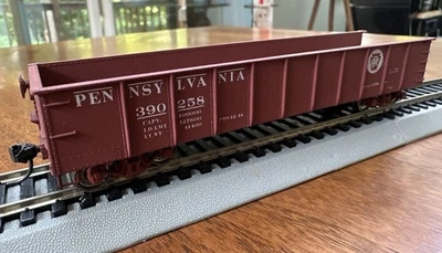 Accurail HO Kit #3707 41’ AAR Steel Gondola Pennsylvania 390258 Assembled NY - Image 1 of 4