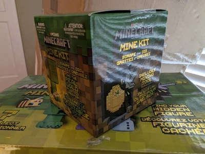 Minecraft Mine Kit Scrape & Dig Adventure Blind Box Figures  - Free Shipping! - Image 1 of 3
