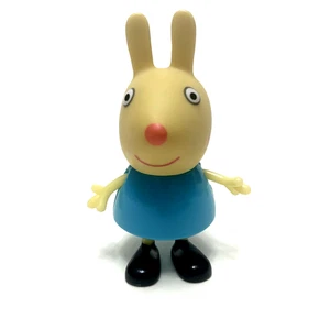 2003 JAZWARES PEPPA PIG REBECCA RABBIT figure Blue shirt Replacement - Picture 1 of 6