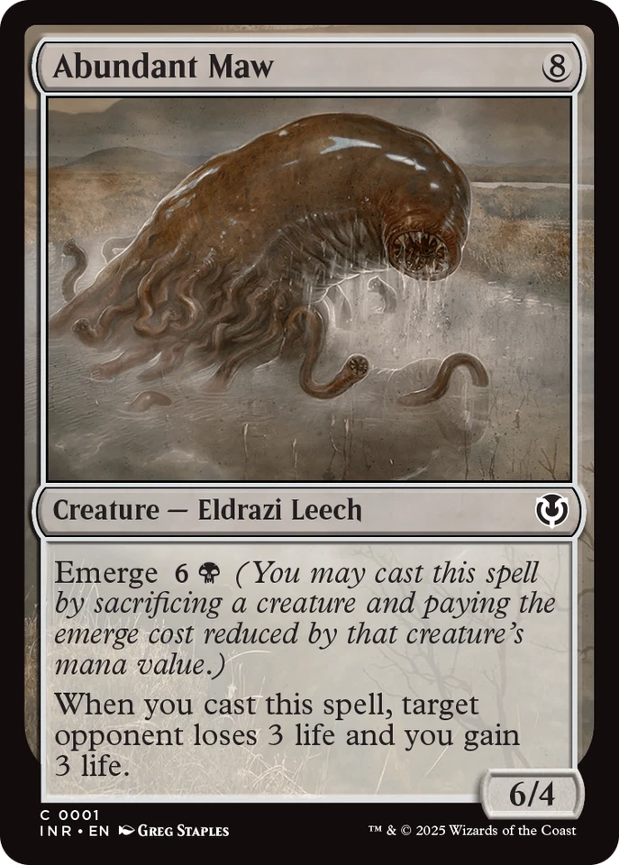 MTG Abundant Maw English INR - Image 1 of 1