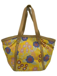 CHANEL High Summer Tote Shoulder Bag Floral Print Canvas Pink White Authentic - Picture 1 of 9