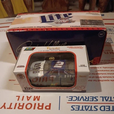 Revell Rusty Wallace #2 Miller Lite Texas Special 1997 Ford Thunderbird 1/24 - Image 1 of 4