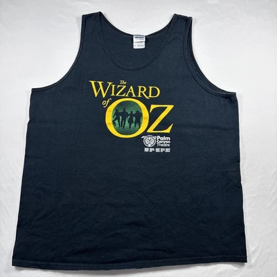 Camiseta sin mangas Wizard of Oz Racerback XL 2012 Palm Canyon Theatre Foto 1 de 4