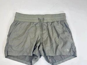 Pantalones Cortos para Correr The North Face Para Mujer Talla Pequeña Verde Oliva Nylon Elastizados 3.5" - Imagen 1 de 13