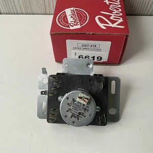 Robertshaw CDT-418 Clothes Dryer Timer for Whirlpool W10436303 - Picture 1 of 6