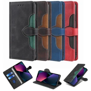Leather Flip Wallet Case Cover For Motorola X30 Pro X40 X50 Ultra G Pure G Pro - Picture 1 of 16