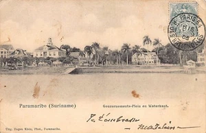 Suriname - PARAMARIBO - Gouvernements-Plein en Waterkant - Government Square and - Picture 1 of 2