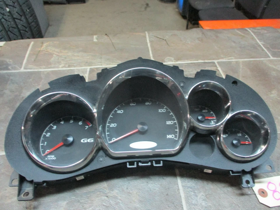 ✅ 07 2007 PONTIAC G6 FACTORY ORIGINAL 140 MPH SPEEDOMETER TACHOMETER *216* OEM - Image 1 of 4