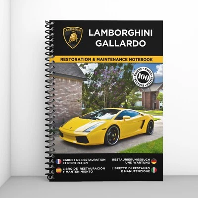 LAMBORGHINI GALLARDO : Libretto Di Restauro E Manutenzione - CONSEGNA GRATUITA - Immagine 1 di 4