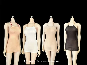 1/6 Sling High Stretch Dress Tight Fitting Skirt Model Clothing Fit 12'' Action - Picture 1 of 23