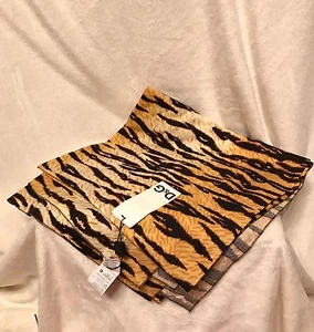 Dolce & Gabbana D&G Tiger Tierdruck Baumwolle Badeanzug Pareo Abdeckung - Bild 1 von 11