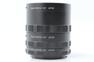 [Near MINT] Pentax 6x7 67 Macro Auto Extension Tube Ring 1 2 3 Set From JAPAN