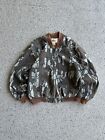 Vintage 80s Gander Mountain ￼Realtree Camo Hunting Jacket Coat Thermal Lined M