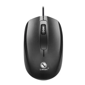 Wired Gaming Mouse USB 3D Purple Black Design Computer Mice - Picture 1 of 8
