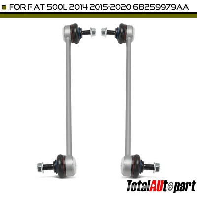 2 件 Sway 杆链适用于菲亚特 500L 2014 - 2020 前驱动和乘客 68259979AA — 第 1/4 张图片