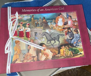NUEVO American Girl Memory Book Libro de recortes Sello Agradable Co Pegatinas y Plantillas - Imagen 1 de 12