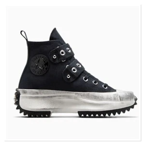 CONVERSE Run Star Hike Platform Punk Nero/Egret/Nero Taglia 9, A07677C - Foto 1 di 9
