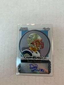 Dave Thomas 2006 Sterling Rookie Auto Card #BS-DT