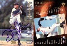 Dan Serafini Signed 1994 Classic Best Gold #67 Card Fort Wayne Wizards Auto AU