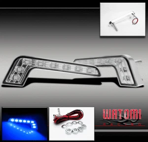 BENZ EN FORMA DE L 8 LED BOMBILLA AZUL DRL DIURNA CABEZAL DE FUNCIONAMIENTO LUCES ANTINIEBLA GMC FORD DODGE - Imagen 1 de 2