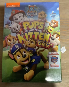 🌍 Paw Patrol: Pups Save the Kitten Catastrophe Crew,Slipcover,DVD,New ‼️ - Picture 1 of 2