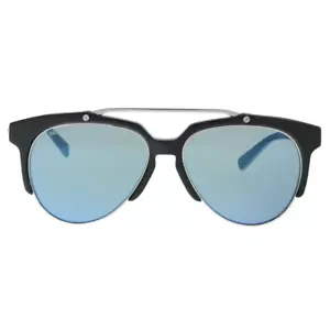 MCM MCM112S 001 Black Aviator Mirror Plastic Sunglasses Frame 57-16-145 - Picture 1 of 2
