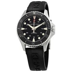 Hamilton Khaki Navy Automatic Diver&#39;s H82515330 300M Herrenuhr - Picture 1 of 3