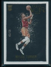 Myles Turner 2015-16 Panini Noir Color PACERS RC 46/99