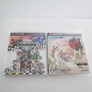 PS3 OKAMI Zekkei Ban HD Edition or Kingdom Hearts HD 1.5 ReMIX / New Unopened - Picture 1 of 10