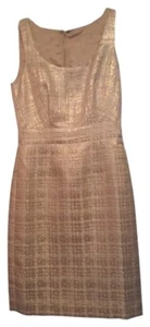 Banana Republic Gold Sheath Cocktail Dress Size: 0 (XS) - Picture 1 of 6
