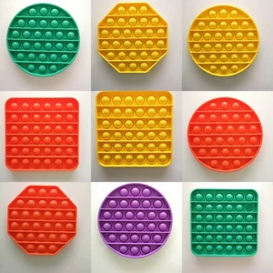 Push Pop for it Bubble Fidget Toy Sensory Stress Relief Special Needs Autism UK - Picture 1 of 11