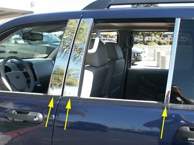 Cubierta de poste de pilar TFP 44015PPT para Ford Explorer Sports Trac 2002-2010 4 puertas 6 piezas  Foto 1 de 2