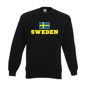 Sweatshirt SCHWEDEN (Sweden) Flagshirt Fanshirt Pullover Fan Pulli (WMS02-55c) - Bild 1 von 1