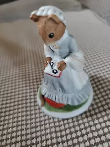 "Statuetta VntgMouse Franklin nuova di zecca '85 ELIZABETH WOODMOUSE 3,25" - Foto 1 di 7