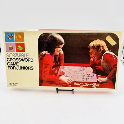 Juego de mesa Parker vintage Scrabble for Juniors Edition 4 Crossword Game 1975 Foto 1 de 4