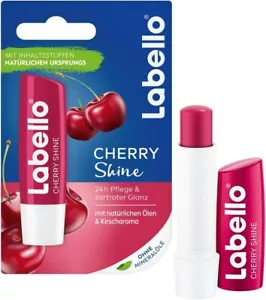 Labello Cherry Shine Balsamo Labbra con Morbido Lucido Rosso e Pigmenti Shimmer - Foto 1 di 4