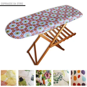 Copriasse Telo Copri Asse Da Stiro Elasticizzato Varie Fantasie 140x60 cm - Foto 1 di 7