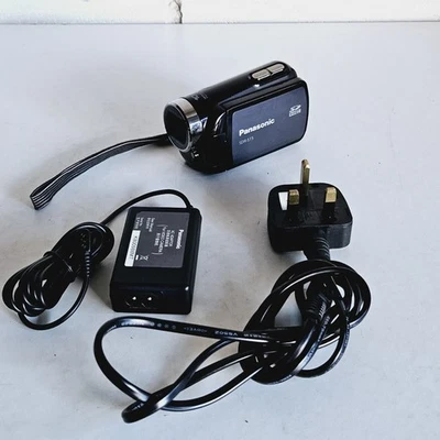 Panasonic SDR-S15 Handheld High Definition Camcorder Black & Charger - Tested - Image 1 of 4