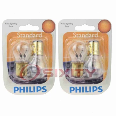 2 bombillas de luz de señal de giro trasera Philips para Oldsmobile 88 98 Classic 98 hx Foto 1 de 4