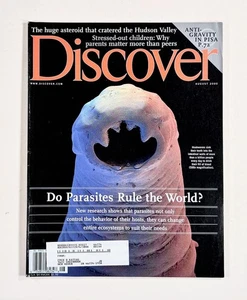 2000 Aug DISCOVER Is Milk Healthy? PARASITES IN EVOLUTION Sheldrake & telepathy - Picture 1 of 5