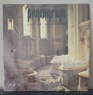 PENTAGRAM DAY of RECKONING 1987 NAPALM LP VICTOR GRIFFIN SABBATH Doom Metal RARE - Image 1 of 4
