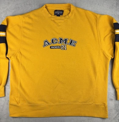 Sudadera De Colección Green Bay Packers “1921 Acme Packers” Para Hombre XL Retro  Foto 1 de 4