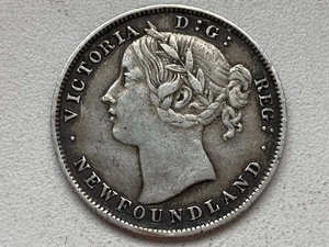 1894 Newfoundland 20 Cents Silver! - Picture 1 of 4