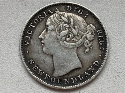 1894 Newfoundland 20 Cents Silver! - Image 1 of 4