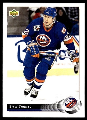 1992-93 Upper Deck #171 Steve Thomas New York Islanders Hockey Card - Image 1 of 2
