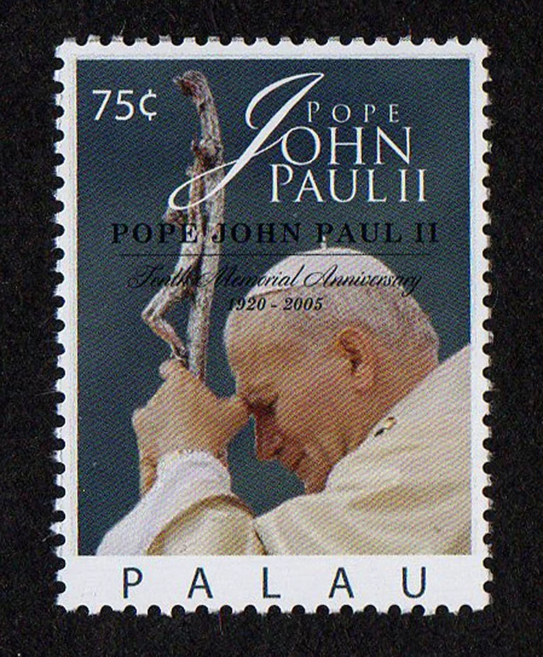 PALAU, SCOTT # 1266, MNH PAPA JUAN PABLO II, 10º ANIVERSARIO CONMEMORATIVO 2015 Foto 1 de 1