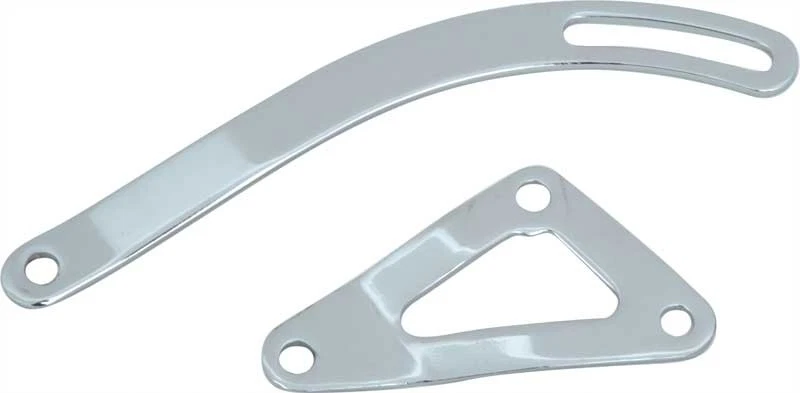 1964-76 Mopar Small Block Alternator Bracket - Chrome - Image 1 of 1
