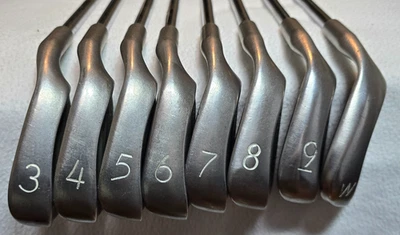 PING Eye 2 Red Dot Iron Set 3-9 W Matching Serial KT Steel Stiff Flex 38” - Image 1 of 4